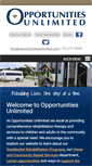 Mobile Screenshot of opportunitiesunlimited.com